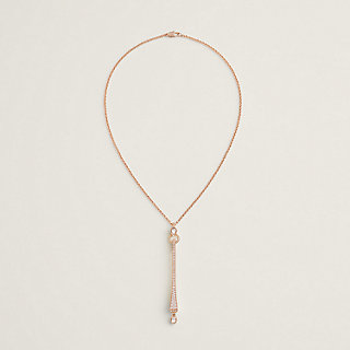 アクセサリー hermes HERMES エルメス ネックレス ミニポップH アッシュ H147992FP98